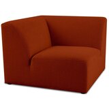 Scandic Opečnato oranžen modul za sedežno garnituro iz tkanine bouclé (s kotom po izbiri) Roxy – | Shoptok.si