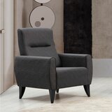 Atelier Del Sofa Minar - Dark Grey Dark Grey Wing Chair Cene