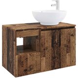  Set namještaja za kupaonicu 2 kom. Staro drvo Konstruirano drvo | shoptok.hr