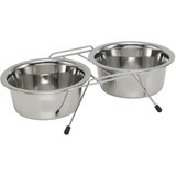 Nobby kovinska posoda in nizko stojalo - 21 cm/2x1,75 l | Shoptok.si