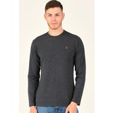 Dewberry T8588 BIKE COLLAR MEN'S SWEATSHIRT-DARK ANTHRACIC | shoptok.hr
