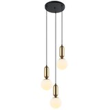  ITALUX PND-02340-3S-BRO - Luster na sajli ALDEVA 3xE27/40W/230V crna/bronza | Eponuda.com