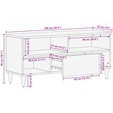  Ormari za skladištenje s ladicama Šareni 100 x 33,5 x 46 cm | shoptok.hr