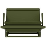 Feeder Hranilka za piške s pedali Oljčno zelena 50 x 40 x 29 cm, (5000221463) | Shoptok.si