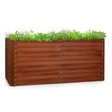 Blumfeldt Rust Grow, dvignjena cvetlična gredica, vrtna cvetlična gredica, pocinkana pločevina, zarjavel videz cene