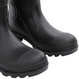  Čizme za kišu s uklonjivim čarapama crne veličina 43 PVC | shoptok.hr