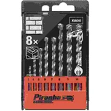 Piranha X56040 set od 8 svrdala za zid 3-10 mm