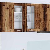 vidaXL Viseča omarica Riga Star les 80 x 31 x 80 cm Konstruiran les | Shoptok.si