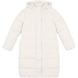 Guess Puhovke HOODED LS LONG PUFFER Bela | Shoptok.si