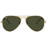 Ray-ban Unisex sunčane naočale Ray Ban RB 3025 SN Aviator Classic XL Green (zelene) Cijene