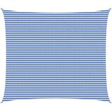  Jedrilica za sunčevu sjenu Plava i bijela 6 x 7 m HDPE | shoptok.hr