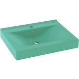  Luksuzni umivaonik mat svjetlozeleni 60 x 46 cm keramički | shoptok.hr