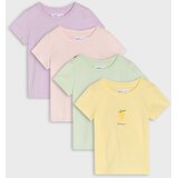 Sinsay Pamučne majice s motivom voća 4 pack | shoptok.hr