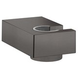 Hansgrohe Porter E Brushed Black Chrome držač ručnog tuša četvrtasti metalni za creva sa kupastim navojem 28387340 | ePonuda.com
