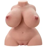 ŽENSKI TORZO Mistress Becky - realističen ročen masturbator, velike prsi, analna in vaginalna odprtina