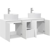  Set ormarića za kupaonicu 3 kom. Bijela 49,5 x 44,5 x 65 cm | shoptok.hr