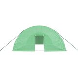  Plastenik s čeličnim okvirom zeleni 60 m² 10 x 6 x 2,85 m | shoptok.hr