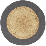 Podmetači 4 kom prirodna i antracit boja 38 cm od jute i pamuka | Eponuda.com