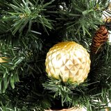 Molarem Home Umjetno božićno drvce u posudi – 50 cm sa zlatnim ukrasima | shoptok.hr