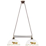  Kolarz 731.82.114 - Visilica na sajli NONNA 2xE27/75W/230V vino/jagoda | Eponuda.com