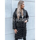 DStreet Kurtka damska pikowana RUNWAY FLAIR czarna | shoptok.hr
