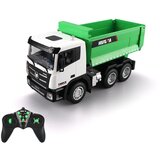 Lean Toys Daljinsko voden tovornjak prekucnik 1:18 zelene barve | Shoptok.si
