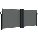  Zložljiva stranska tenda antracitna 100x600 cm | Shoptok.si