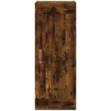  Visoka komoda dimljeni hrast 34,5x34x180cm konstruiranog drva | Eponuda.com