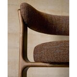 Kave Home Smeđa blagovaonska stolica od čvrste jeseni Granite – | shoptok.hr