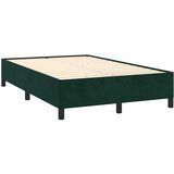  s oprugama i madracem LED tamnozelenim 120x190 cm baršun | shoptok.hr