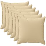  Presvlaka za jastuk 6 kom. HOUTEN Bež 35 x 35 cm Poliester | shoptok.hr