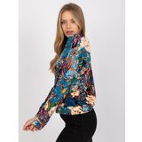 Fashion Hunters Sea scarf with colorful patterns Cene