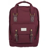 Doughnut Macaroon Large Cordura Backpack - Wine Bordo