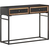  Konzolni stol 100 x 35 x 75 cm od masivnog drva manga | shoptok.hr