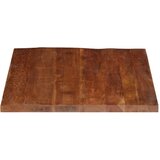 Stolna ploča 90x80x2,5 cm pravokutna masivno obnovljeno drvo | shoptok.hr