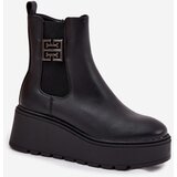 VINCEZA Insulated Women's Platform Boots with Decorative Detail | shoptok.hr