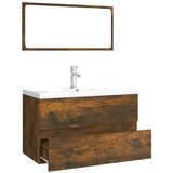  Set kupaonskog namještaja boja hrasta konstruirano drvo | shoptok.hr