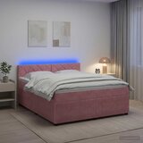  Boxspring krevet s madracem Ružičasta 140 x 200 cm Bar&amp;scaron;un Slike