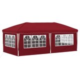  Rastezljivi šator za zabave 575 x 288 x 245 cm Tamno crvena | shoptok.hr