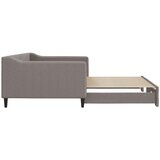  Izvlečna dnevna postelja taupe 100x200 cm blago, (20929892) | Shoptok.si