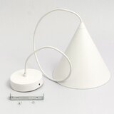  Visilica na sajli ETNA II 1xE27/15W/230V, prečnik 18,5 cm, bela | Eponuda.com