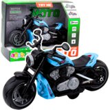 Battery Operated Toy Motorcycle Motor Lights Sounds Blue | shoptok.hr