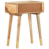 vidaXL Noćni ormarić 43 x 30 x 58 cm od masivnog drva manga | shoptok.hr