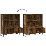 Ormarić Knjigovni omar 2 pcs Dimni hrast 99,5 x 30 x 108 cm, (5000201555) | Shoptok.si