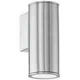 Eglo 33581 - LED RGBW prigušiva spoljna zidna svetiljka RIGA 1xGU10/5W/230V IP44 matni hrom Cene