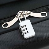 Kofer s zaključavanjem Crna 43 x 27 x 66 cm ABS plastika | shoptok.hr