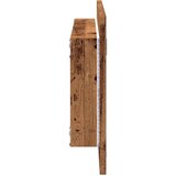 vidaXL LED kupaonsko ogledalo staro drvo 100x8,5x37 cm | shoptok.hr