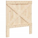  The Living Store Vzglavje 90x104 cm trdna borovina - Vzglavje, (21499311) | Shoptok.si