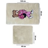 L`ESSENTIEL MAISON Set prostirki za kupatilo Boss Bear, Bež Cijene