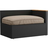 vidaXL Vanjski jastučić Taupe Poliester 120 x 12 x 80 cm | shoptok.hr